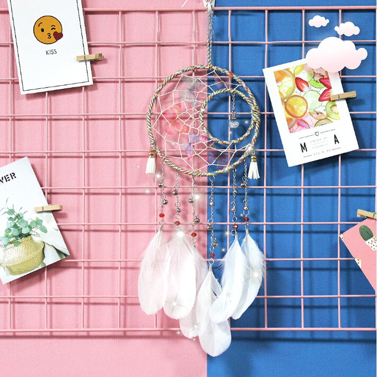 Creative Hand-woven Crafts Sun and Moon Dream Catcher Home Car Wall Hanging Decoration, MS0208