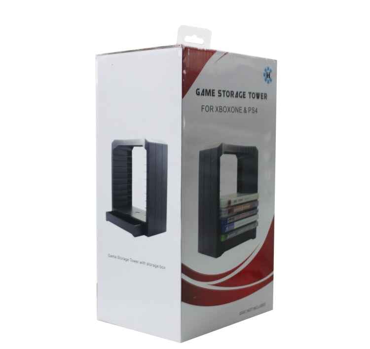 Disc Holder Game Accessories Storage Box for PS4 Accessories / Host Panel / Game Discs