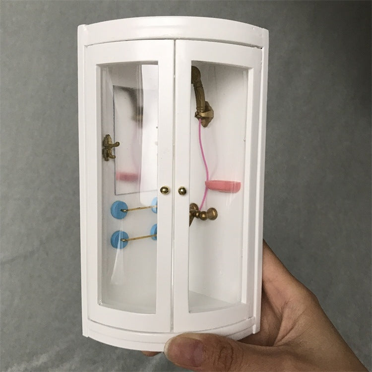 1:12 Mini House Toy House Accessory Simulation Bathroom, Bathroom
