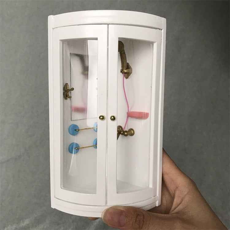 1:12 Mini House Toy House Accessory Simulation Bathroom, Bathroom