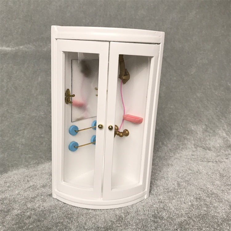 1:12 Mini House Toy House Accessory Simulation Bathroom, Bathroom