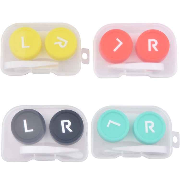 5 PCS Convenient Travel Contact Lens Case Eyes Care Kit, Random Color Delivery, 5 PCS Contact Lens Case
