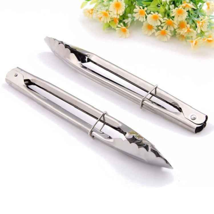 3 PCS 9 inch Stainless Steel Food Clip Bread Barbecue Clip Baking Tools
