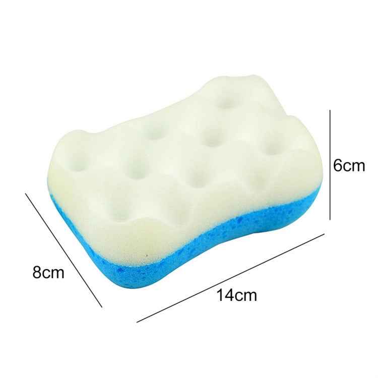 2 PCS Deep Skin Care Bath Sponge Exfoliating Cleansing Washing servant Shower Sponge Brush, Random Color Delivery