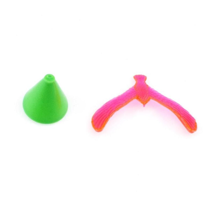 10 PCS Kids Funny Toy Plastic Mini DIY Magic Balancing Bird Children Gift, Random Color Delivery, Magic Balancing Bird