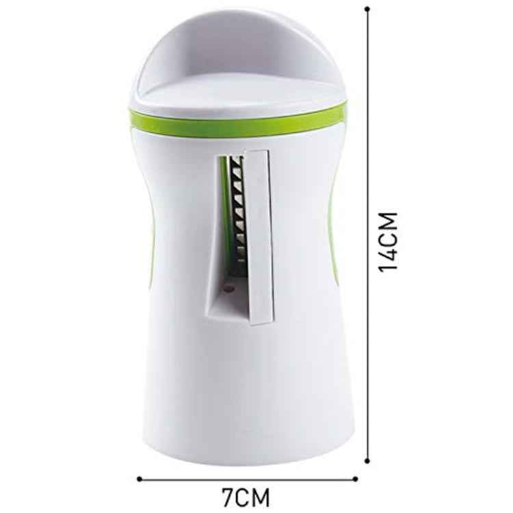 Kitchen Multi Function Spiral Funnel Rotating Cutting Grater Wiper