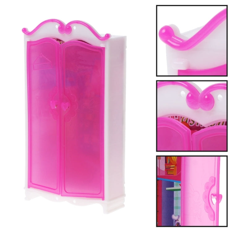 Princess Furniture Wardrobe Dolls Toys Doll House Closet Toys Accessories