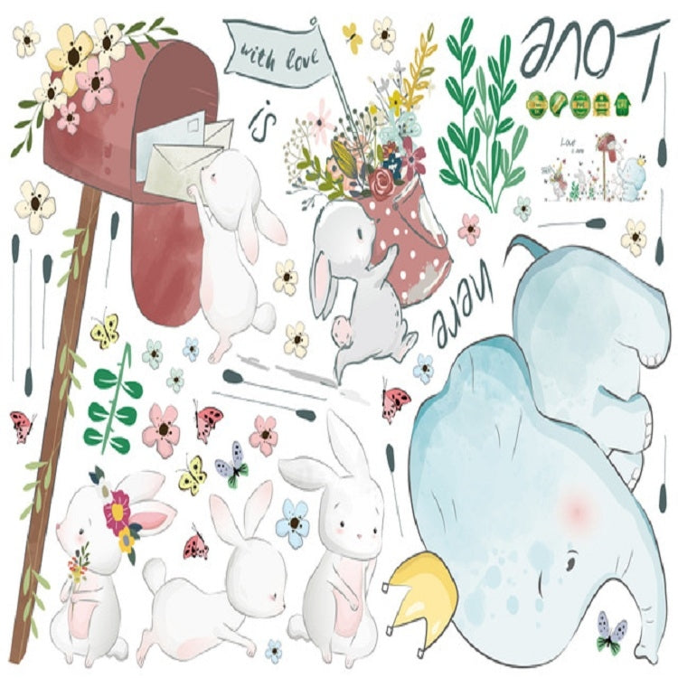 Cartoon Cute Children Room Bedside Kindergarten Layout Decorative Wall Stickers, Cartoon Cute