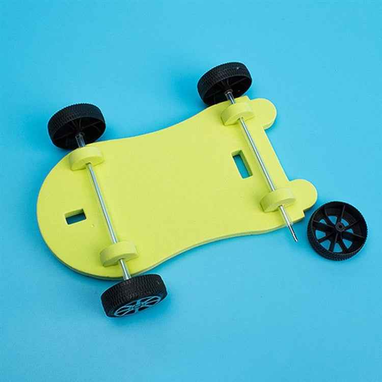 3 PCS DIY Balloon Recoil Car Creative Scientific Children Educational Reaction Car