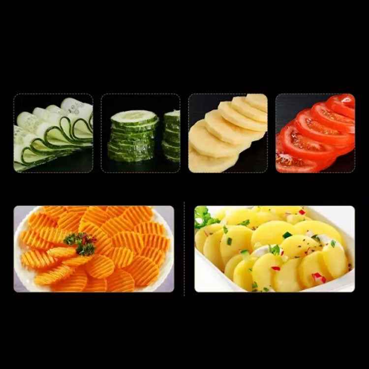 Multifunctional Long Stainless Steel Grater Slicer Chopper Crusher