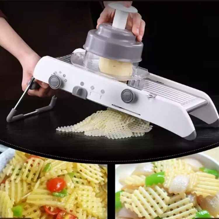 Multifunctional Long Stainless Steel Grater Slicer Chopper Crusher
