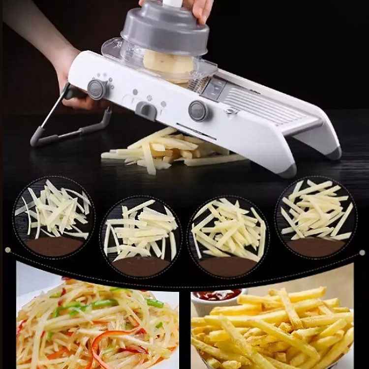 Multifunctional Long Stainless Steel Grater Slicer Chopper Crusher