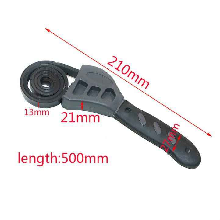 50cm Small Multifunctional Belt Plastic Adjustable Universal Wrench
