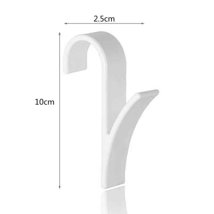 4 in 1 Towel Rail Hanging Bathroom Plastic Hook Rack