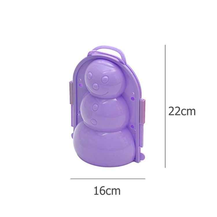 Winter Thickening Snow Tool Simulation 3D Snowman Model Children Toys Random Color Delivery