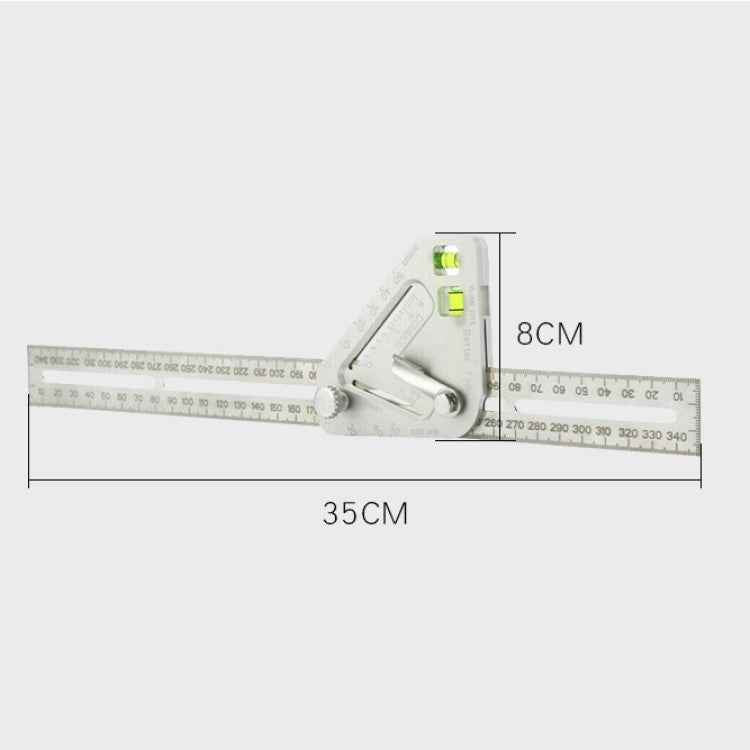 Multifunctional Woodworking Triangle Ruler Measuring Tool