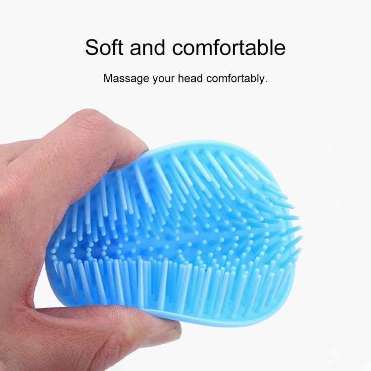 12 PCS Shampoo Brush Adult Scalp Massage Brush Soft Glue Bathroom Shampoo Comb,Random Color Delivery