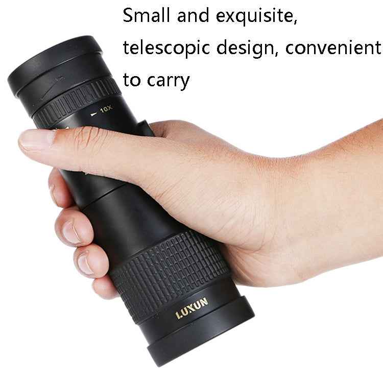 LUXUN 10-30x40 Single-Cylinder HD High-Power Telescope Mobile Phone Mini Telescope