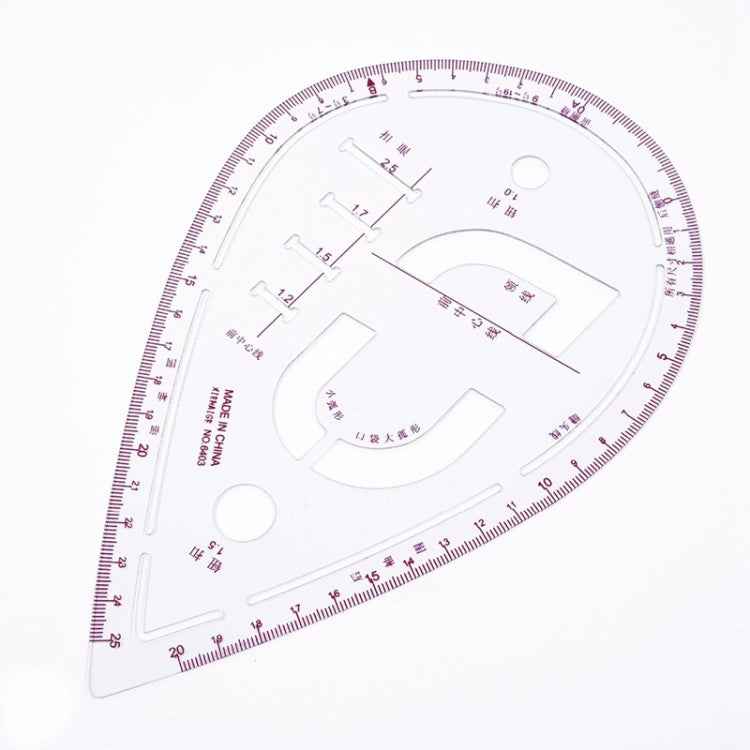 7 PCS / Set Sewing Curve Metric Ruler Measuring Tailor Clothing Tool Ruler Set