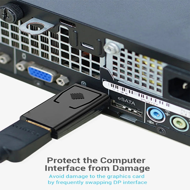 Displayport to Hdmi Conversion Head Big DP to HDMI Adapter