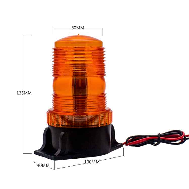 10-110V Forklift Warning Lights Strobe School Lights Traffic Construction LED Roof Engineering Vehicles Flash Lights