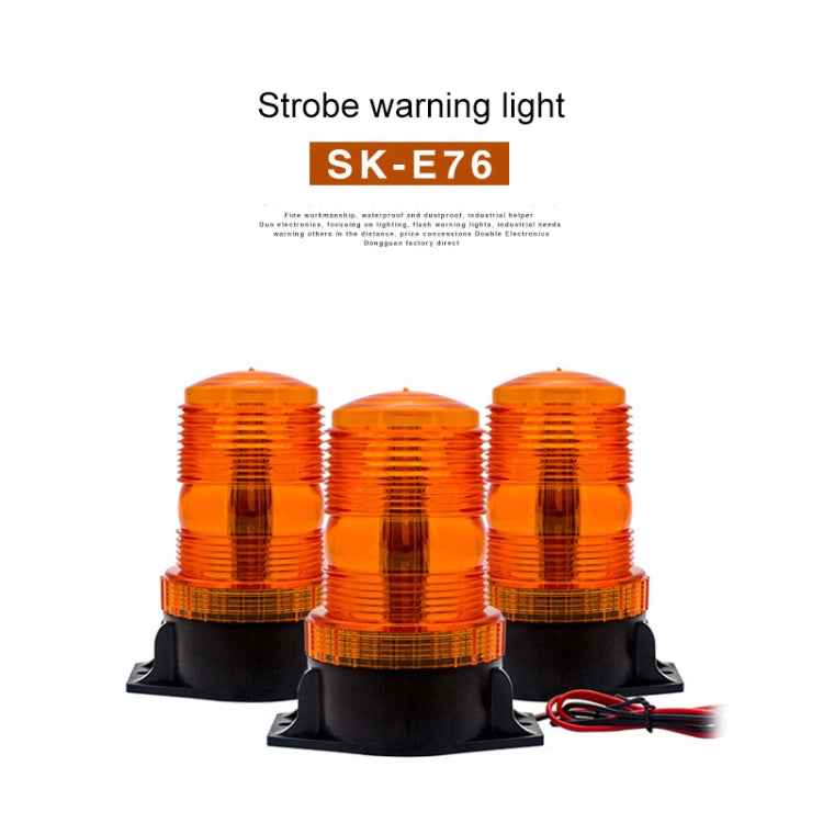 10-110V Forklift Warning Lights Strobe School Lights Traffic Construction LED Roof Engineering Vehicles Flash Lights