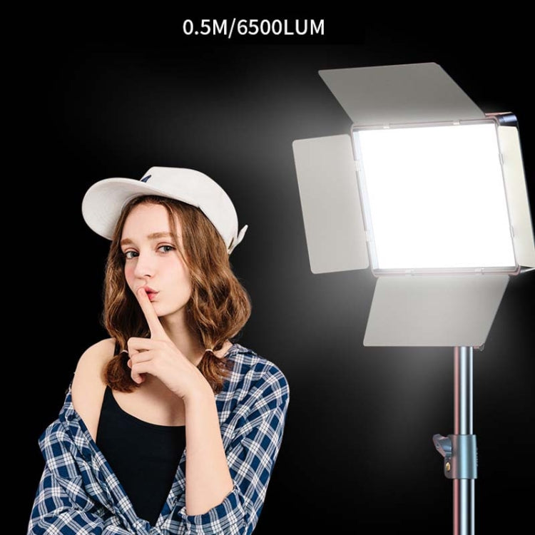 E900 55W 3000K-6500K Flat Panel Lights Live Broadcast Fill Light, Regular Models, Knob Model, Knob Battery Model