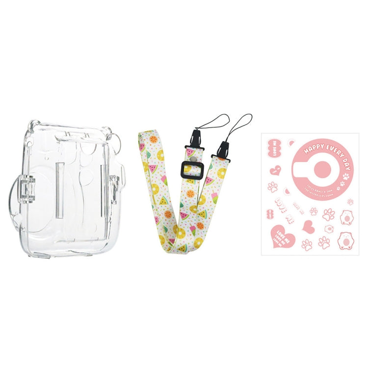 For Fujifilm Instax Mini 11 5sets Storage Case + Shoulder Strap + Sticker 3 In 1 Set, 3 In 1 Set(Set 5), 3 In 1 Set(Set 6), 3 In 1 Set(Set 7), 3 In 1 Set(Set 8), 3 In 1 Set(Set 1), 3 In 1 Set(Set 2), 3 In 1 Set(Set 3), 3 In 1 Set(Set 4)