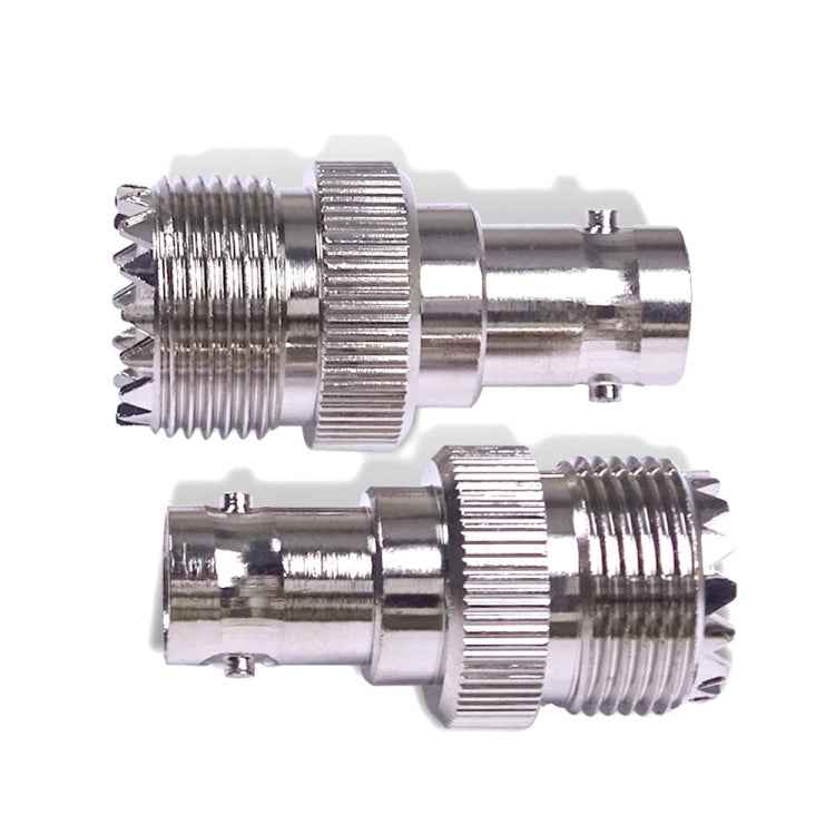 BNC Female Jack To UHF PL-259 Female Straight Type RF Coax Adapter Connector