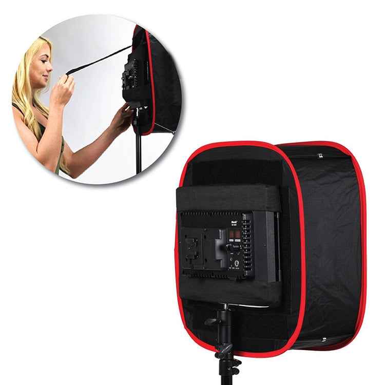 Universal Portable Collapsible LED Video Light Softbox Diffuser for Yongnuo Godox Photographic Lighting