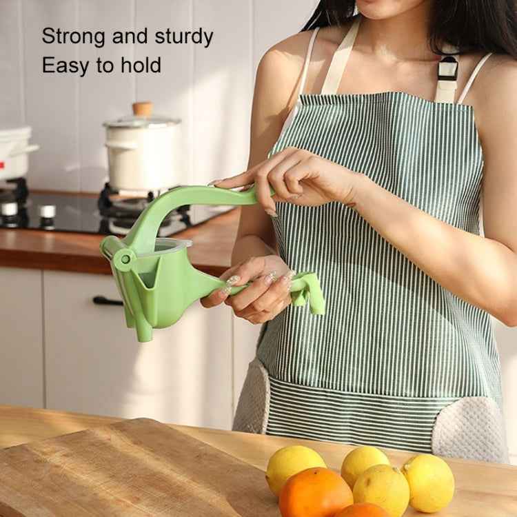Portable Household Plastic Manual Crushed Ice Juicer Special For Bar Tea Shop Hand Squeeze Juicer