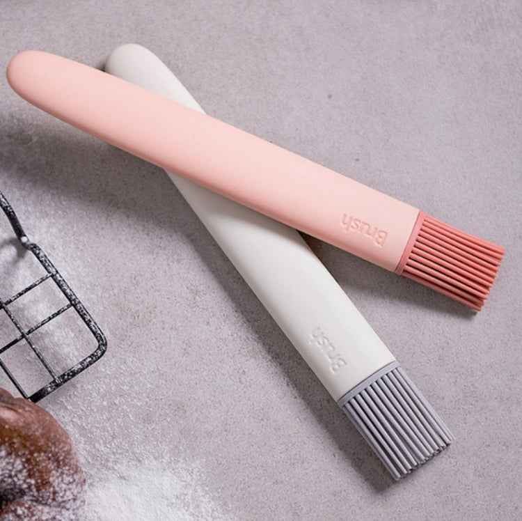 Kitchen Brush Removable Silicone Oil Brush Baking Barbecue Brush Oil Tool Random Color Delivery
