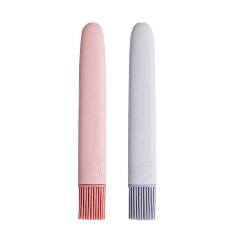 Kitchen Brush Removable Silicone Oil Brush Baking Barbecue Brush Oil Tool Random Color Delivery