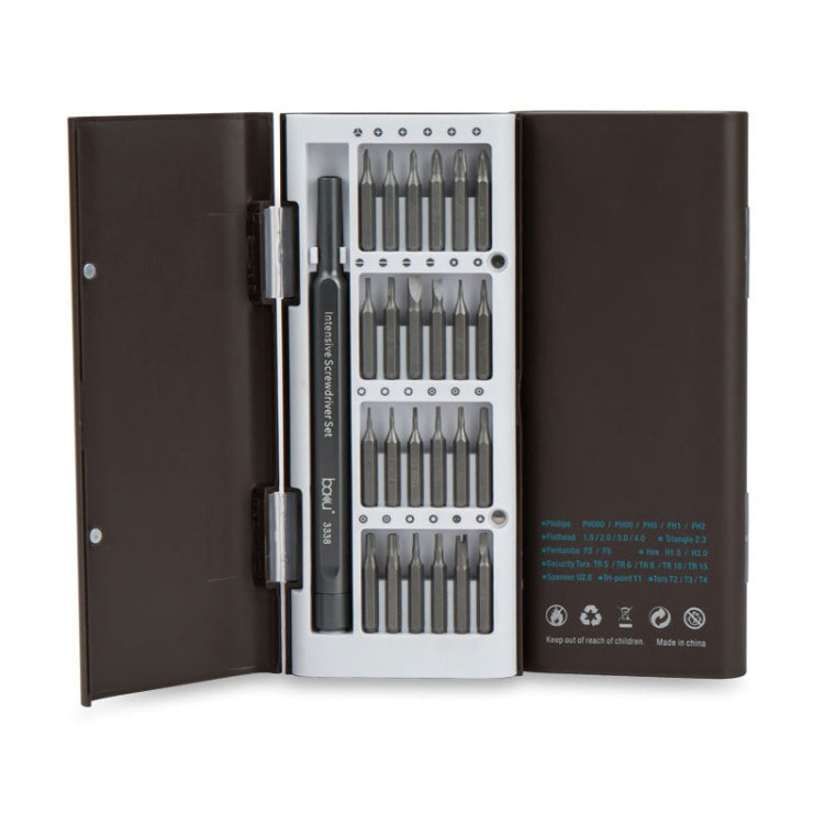 Baku BA-3338 24 In 1 Multifunctional Screwdriver Set Mobile Computer Repair Tool