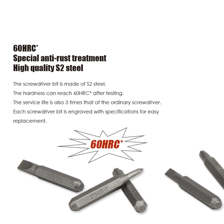 Baku BA-3338 24 In 1 Multifunctional Screwdriver Set Mobile Computer Repair Tool