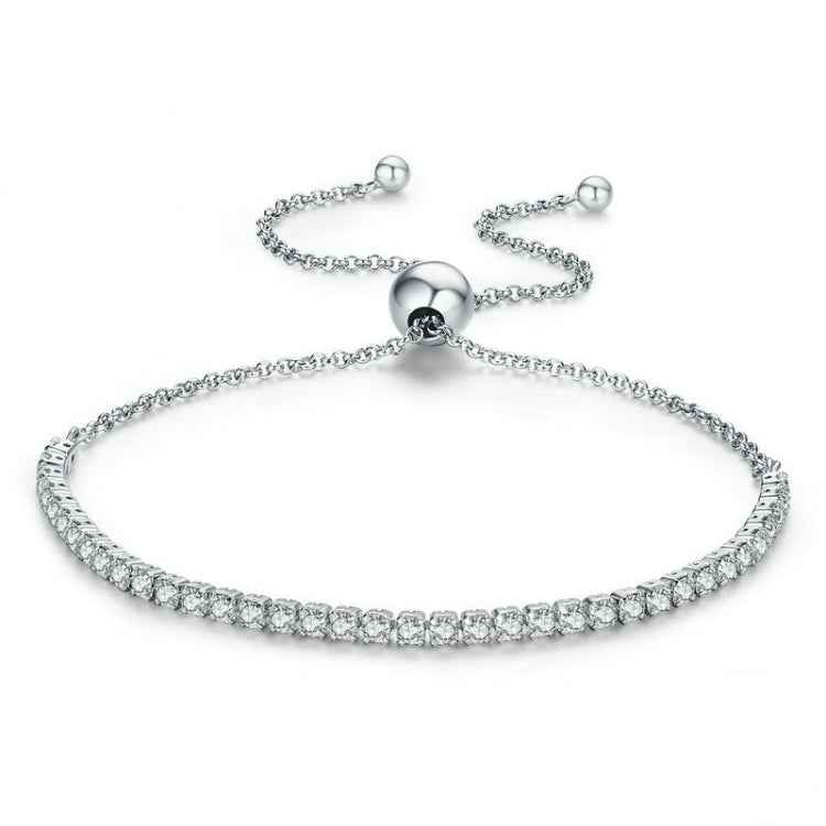 Affectionate S925 Sterling Silver Bracelet Adjustable Women Bracelet