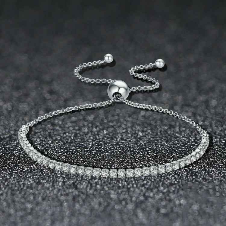 Affectionate S925 Sterling Silver Bracelet Adjustable Women Bracelet