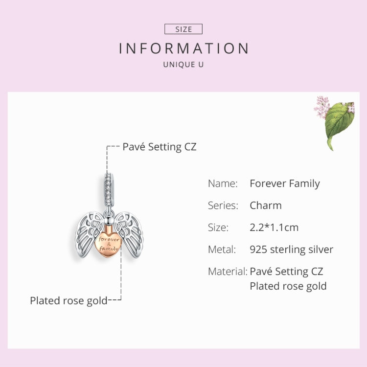 925 Sterling Silver Pendant Can Open Forever Home Charm DIY Bracelet Accessory
