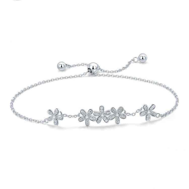 S925 Daisy Lady Sterling Silver Bracelet