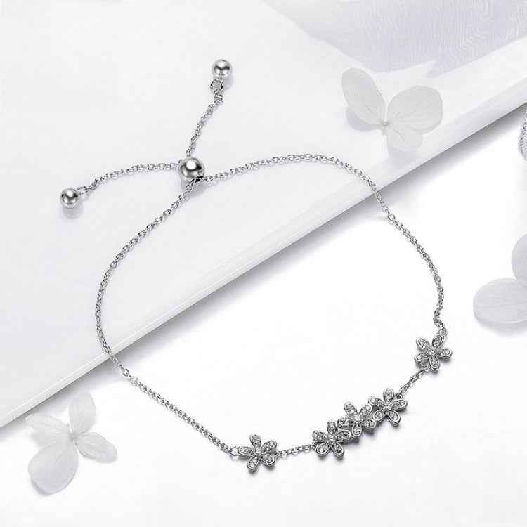 S925 Daisy Lady Sterling Silver Bracelet