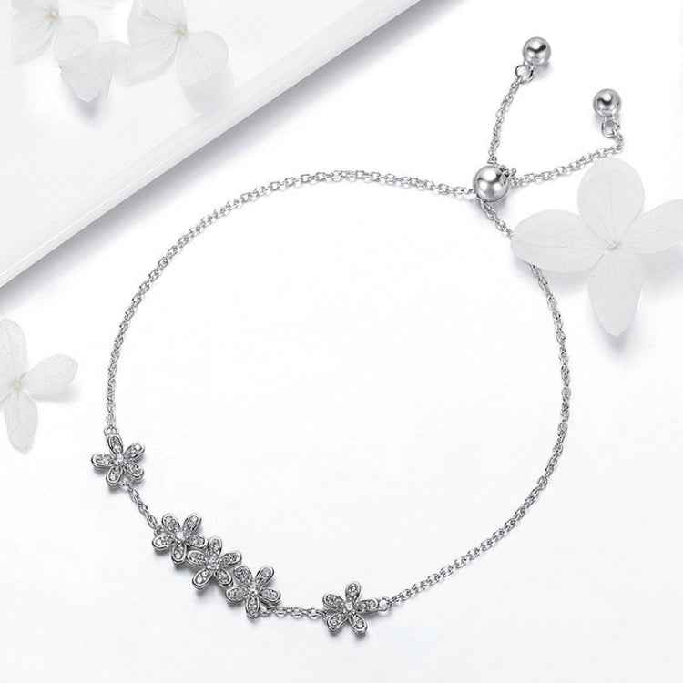 S925 Daisy Lady Sterling Silver Bracelet