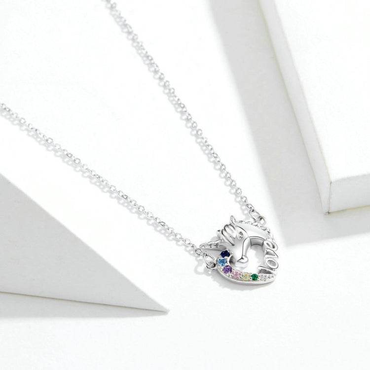 S925 Sterling Silver Necklace Cute Animal Necklace