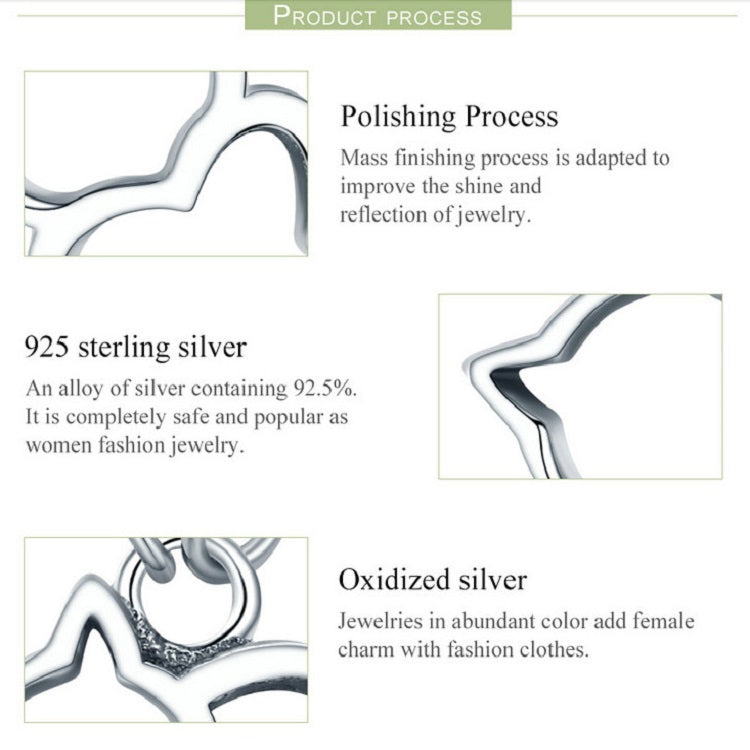 Cute Cat S925 Sterling Silver Lady Necklace With Zircon Inlaid Plain Silver Necklace, SCN188