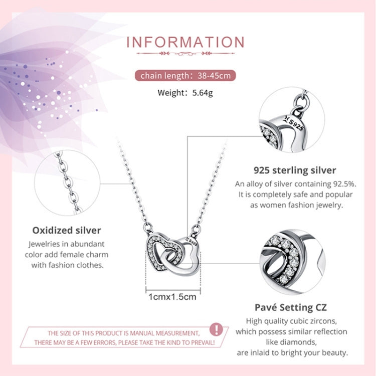 Love S925 Sterling Silver Lady Necklace