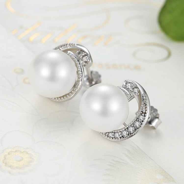 Pearl Earrings Jewelry S925 Sterling Silver Earrings
