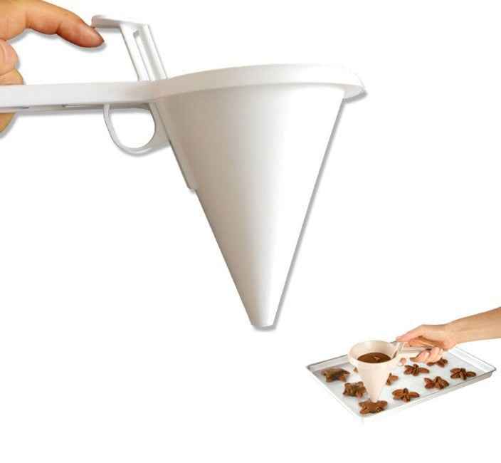 7 PCS Buttercream Frosting Funnel Handheld Portion Cup Cake Chocolate Dispenser Baking Tool