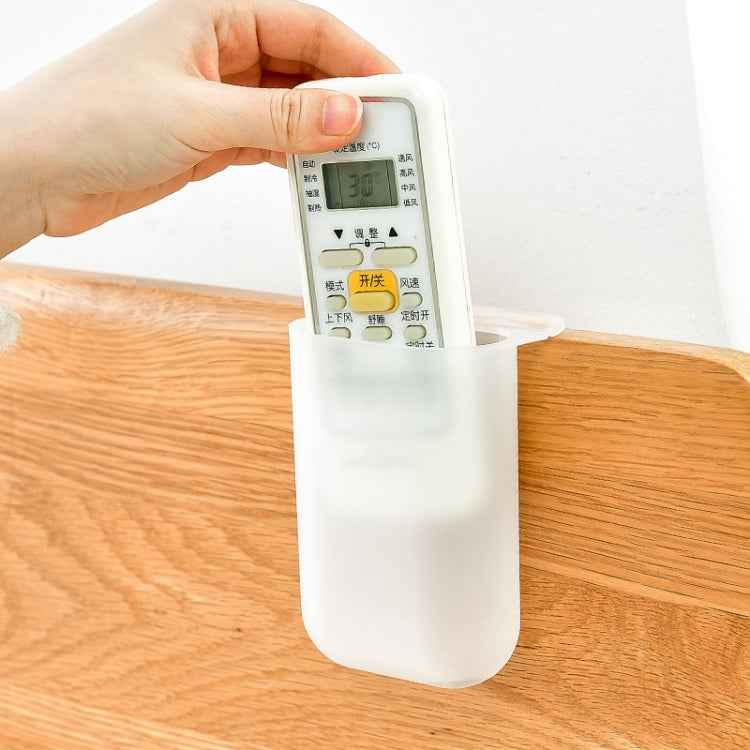 Sticky Pen Holder Desktop Can Hang Pen Case Office Stationery Storage And Sorting Box Random Colour