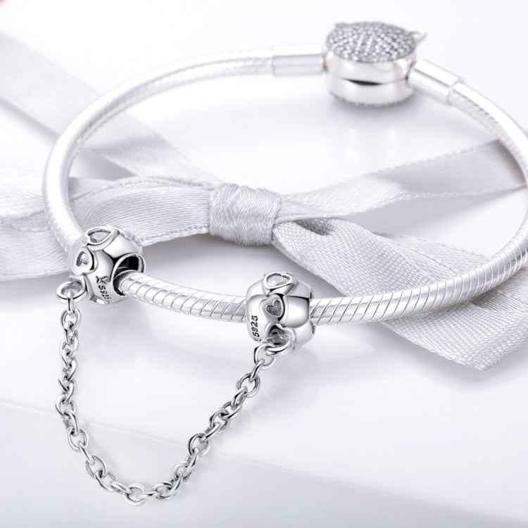 S925 Sterling Silver Little Cute Personality All-match Safety Chain