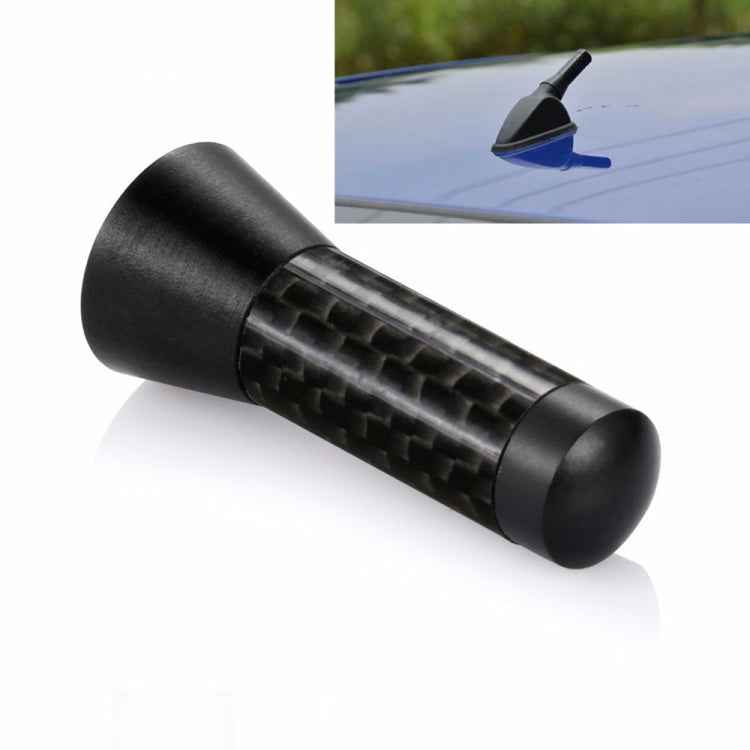 3.5cm Modified Metal Antenna Carbon Fiber Car Antenna Car Decorative Antenna