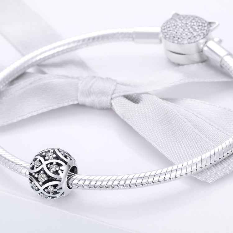 S925 Sterling Silver Elegant Beaded DIY Bracelet Accessories